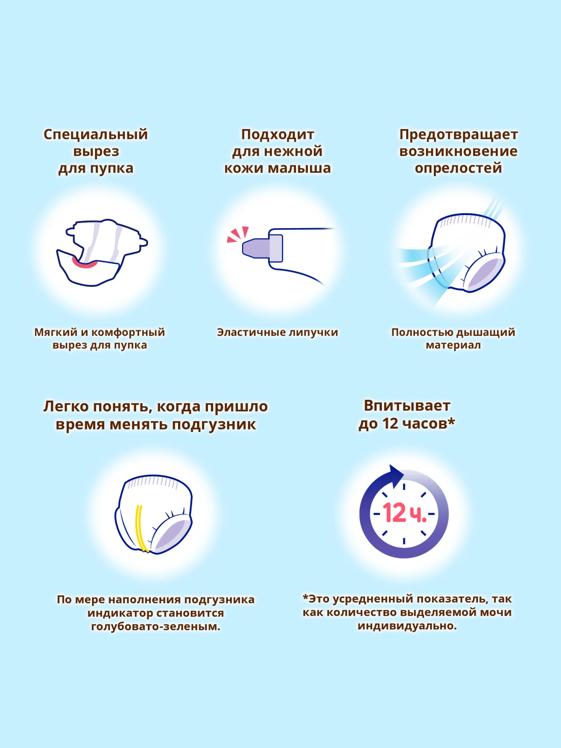 MOONY Японские подгузники для новорожденных Extra Soft 2 размер S 4-8 кг, 102 шт GIGA pack