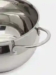 Кастрюля 1,1л-8,5л Hoffmann, нержавеющая сталь, для всех типов плит, тройное дно, индукция