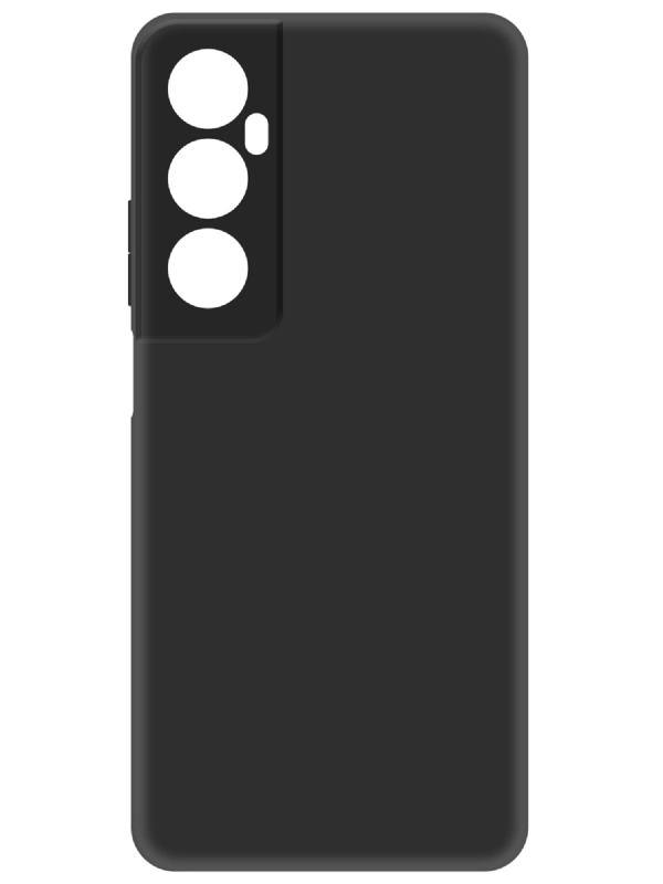 Чехол-накладка Krutoff Soft Case для Realme C65 черный