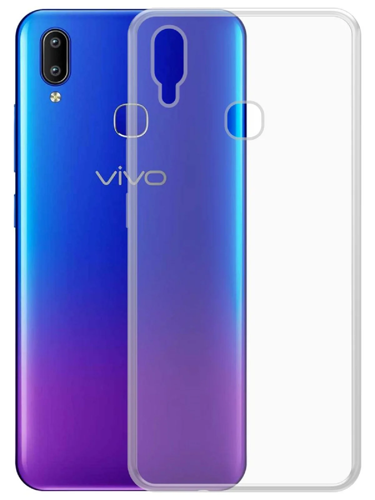Чехол-накладка Krutoff Clear Case для Vivo Y91/Y91i/Y93/Y95