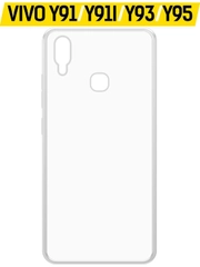 Чехол-накладка Krutoff Clear Case для Vivo Y91/Y91i/Y93/Y95