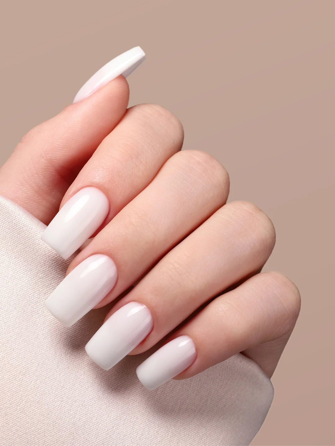Белый гель для наращивания ногтей в баночке Builder gel, 15 г, FOXY EXPERT