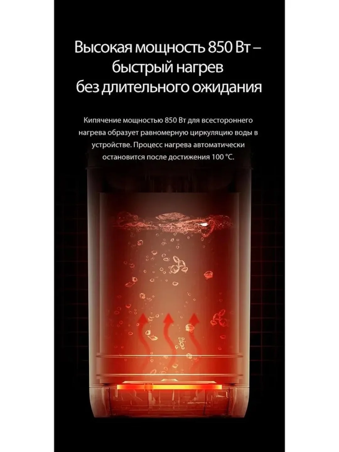 Белый термопот Deerma SH60W, 6,5 л