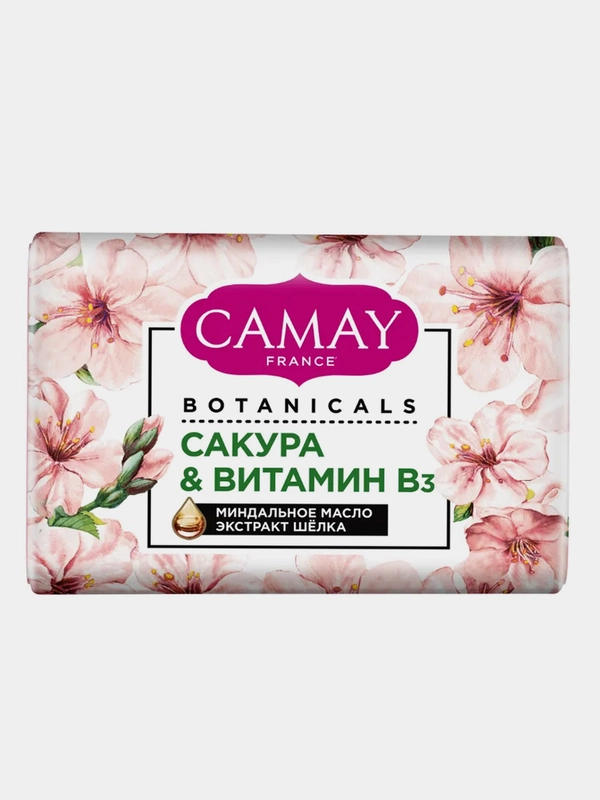Мыло туалетное Сamay Botanicals "Японская сакура", 85 г