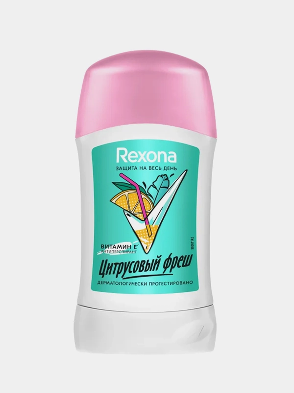 Дезодорант стик Rexona "Цитрусовый фреш", женский, 40 мл