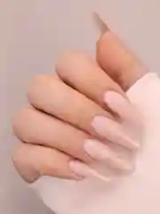 Пудровый акрил-гель (Acryl gel) полигель FOXY EXPERT для наращивания ногтей с шиммером