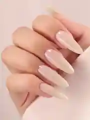 Золотой акрил-гель (Acryl gel) полигель FOXY EXPERT для наращивания ногтей с шиммером