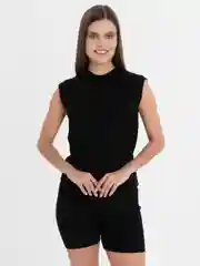 Костюм черный вязаный женский Турция