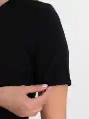 Черный летний Женский комплект Лапша