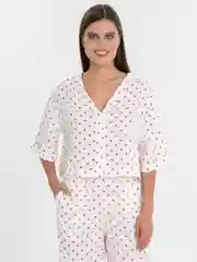 Красный костюм, комплект женский в пижамном стиле, из муслина