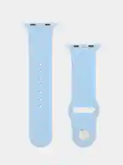Небесно-голубой силиконовый ремешок для Apple Watch