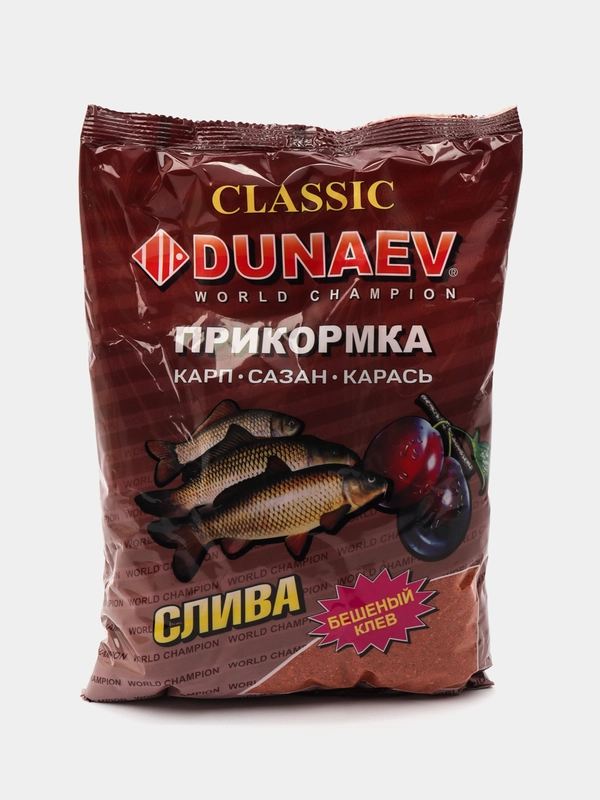 Прикормка Дунаев Классик, серия КАРП-САЗАН-КАРАСЬ, рыболовная 900гр
