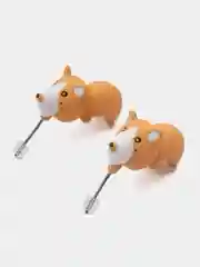 Серьги Рыжий пес