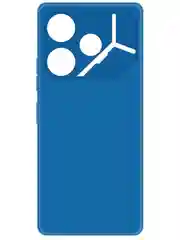 Чехол-накладка Krutoff Silicone Case для TECNO Pova 6 синий