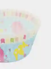 Белый форма бумажная для выпечки кекса, капкейка, пирожного 100 штук, 50*30 мм капсула бумажная
