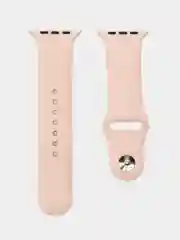 Пудровый силиконовый ремешок для Apple Watch