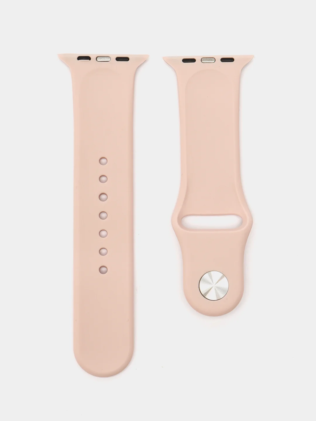 Небесно-голубой силиконовый ремешок для Apple Watch