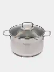 Кастрюля Kukmara 3,5л 4,5л ORION из нержавеющей стали, для всех типов плит, 1-6 л