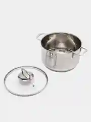 Кастрюля Kukmara 3,5л 4,5л ORION из нержавеющей стали, для всех типов плит, 1-6 л