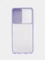 Лавандовый силиконовый чехол на Samsung Galaxy A32 / Самсунг А32 с защитой тыльной камеры