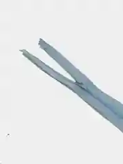 Небесно-голубой молния неразъемная 30 см, 3 штуки