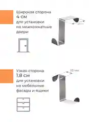 Серебряный крючки на дверь Birdhouse, держатель для полотенец на дверь, крючок вешалка, 2 шт