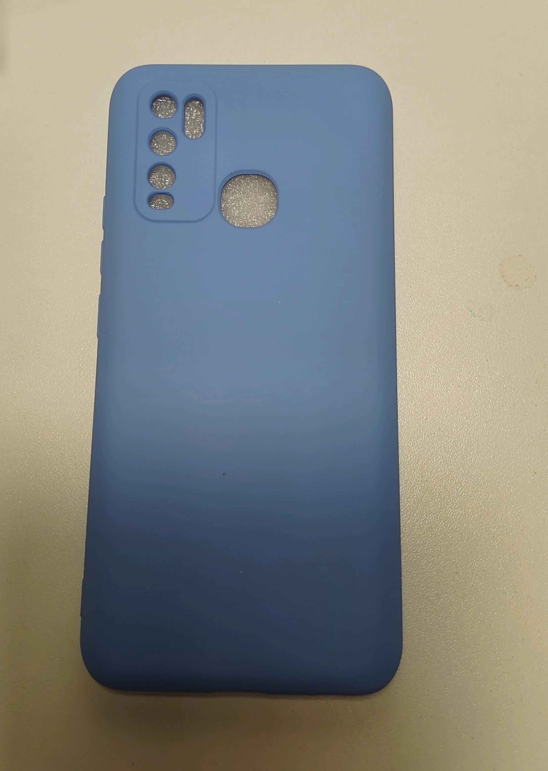 Лавандовый чехол для VIVO Y30 / VIVO Y50, с защитой камеры и бархатом внутри