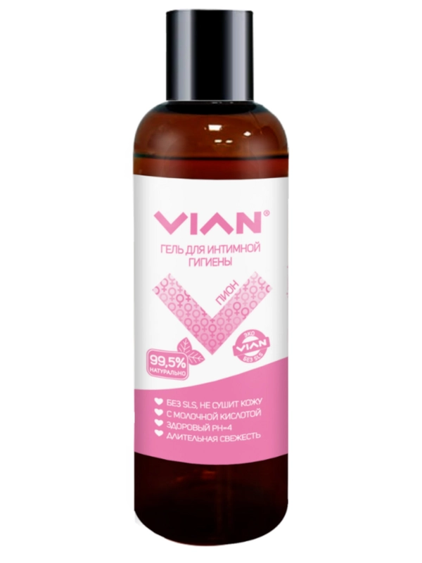 Гель для интимной гигиены VIAN ВИАН, "Пион", 200 г