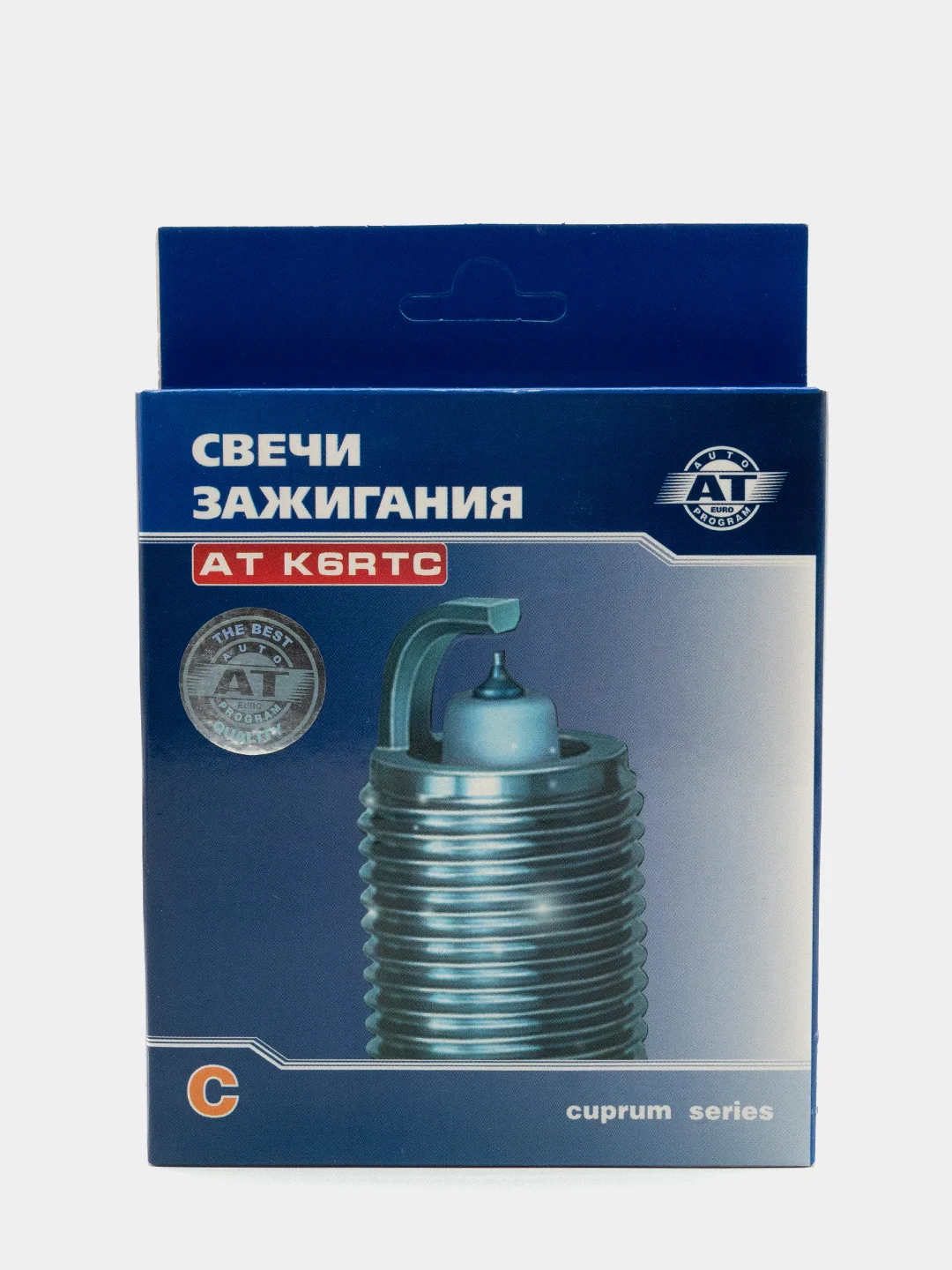 Свеча зажигания AT K6RTC (0,8) комплект из 4-х штук 2110-2112 16v