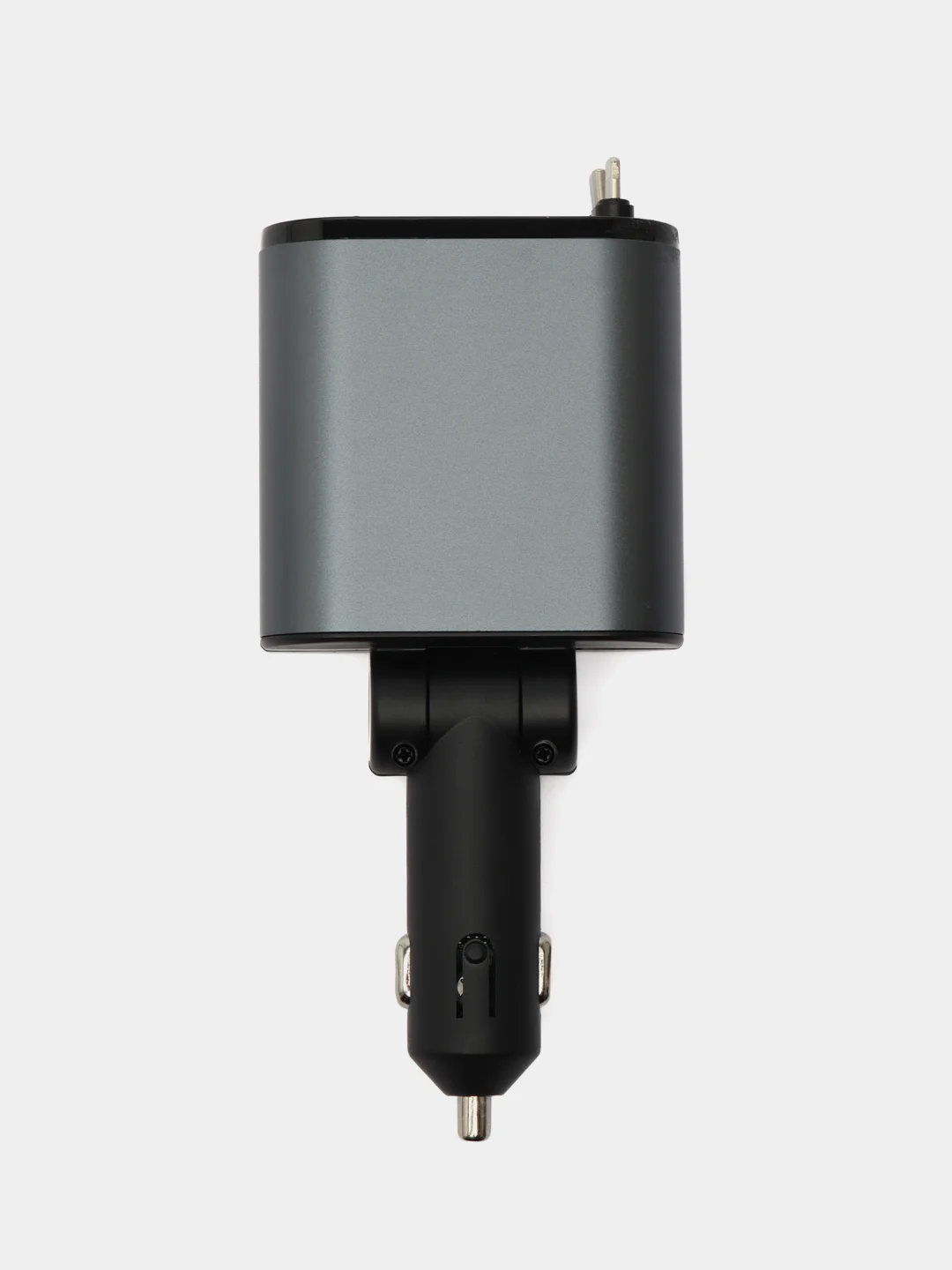 Черный автомобильное зарядное устройство USB Type-C / Зарядка в прикуриватель для телефона