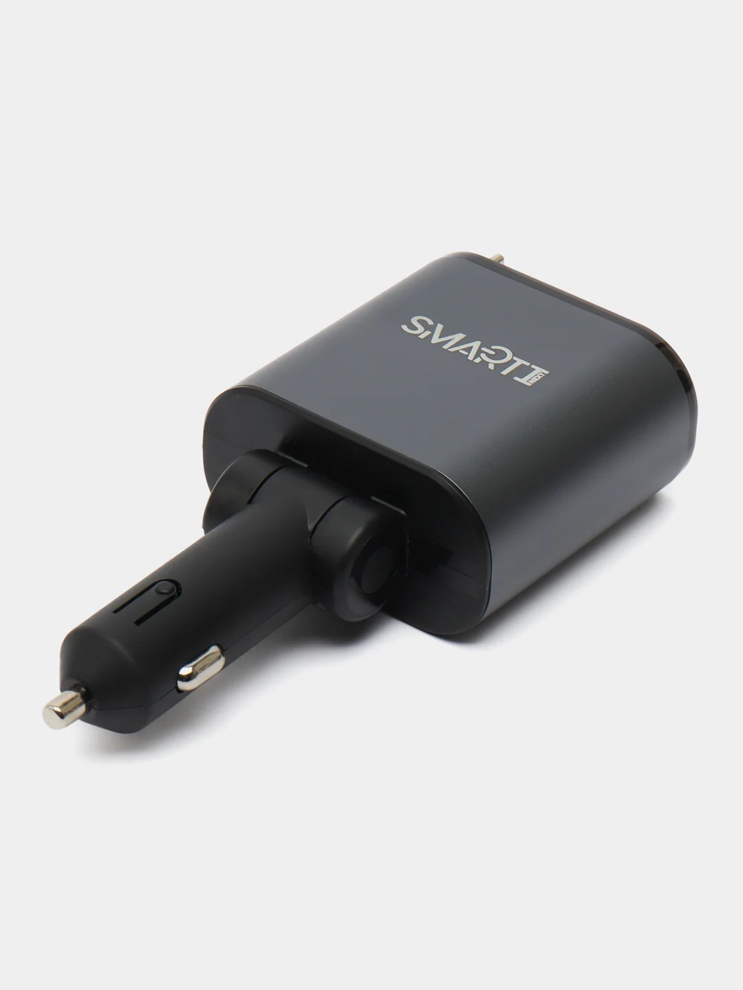 Черный автомобильное зарядное устройство USB Type-C / Зарядка в прикуриватель для телефона