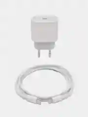 Блок питания для iPhone, 25w, с быстрой зарядкой, с кабелем Type-C - lightning, зарядка