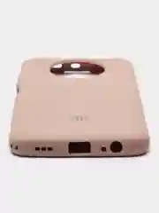 Бежевый чехол Silicone case для Xiaomi Redmi Note 9T