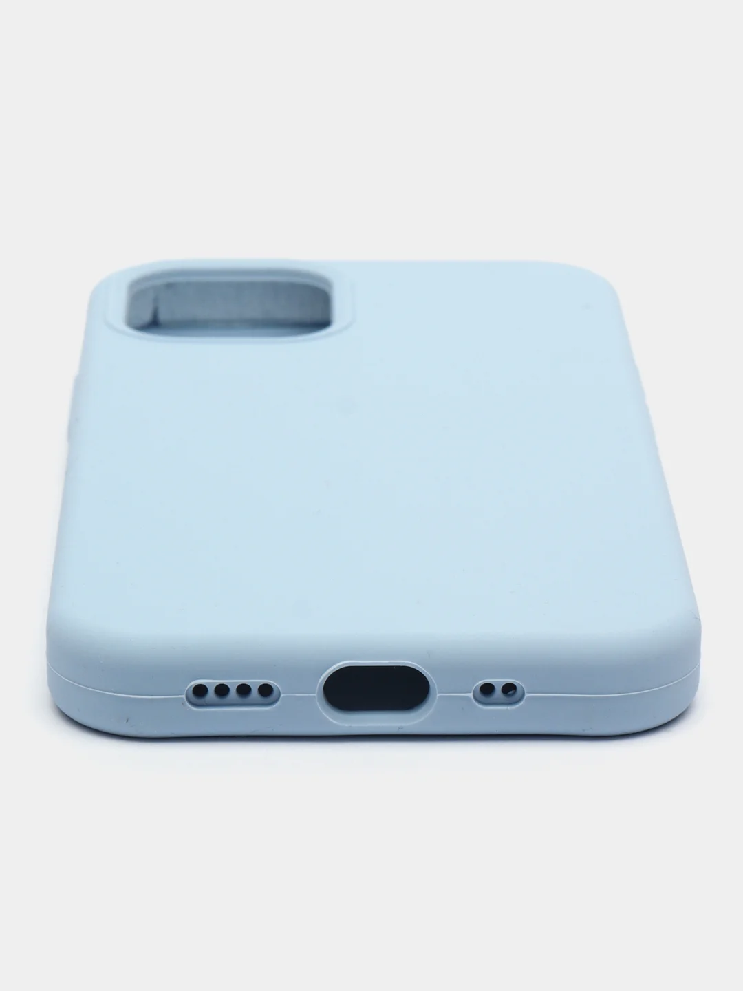Белый чехлы для iPhone 12 mini (Silicone Case)