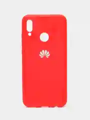 Красный силиконовый чехол для Honor P Smart 2019 / 10 / 10 Lite / 10 i