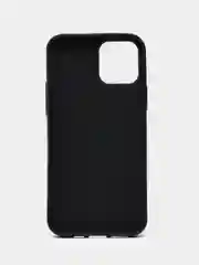 Черный чехол-накладка на iPhone 11, черный, кожа крокодила