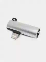 Переходник для наушников Iphone-aux 3.5 мм, lightning, адаптер lightning зарядка