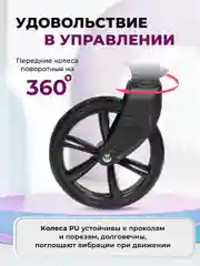 Коляска для новорожденных, трансформер 2 в 1, Aimile Original New Black, темно-синий