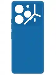 Чехол-накладка Krutoff Silicone Case для TECNO Pova 6 Pro синий