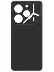 Чехол-накладка Krutoff Silicone Case для TECNO Pova 6 Pro черный