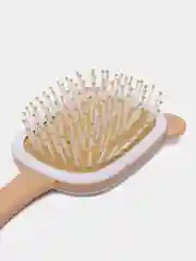 Бежевый детская расческа с ушками / Массажная детская расческа с ушками