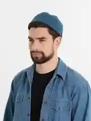 Синий кепка без козырька, бейсболка, докер, шапка
