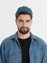 Синий кепка без козырька, бейсболка, докер, шапка