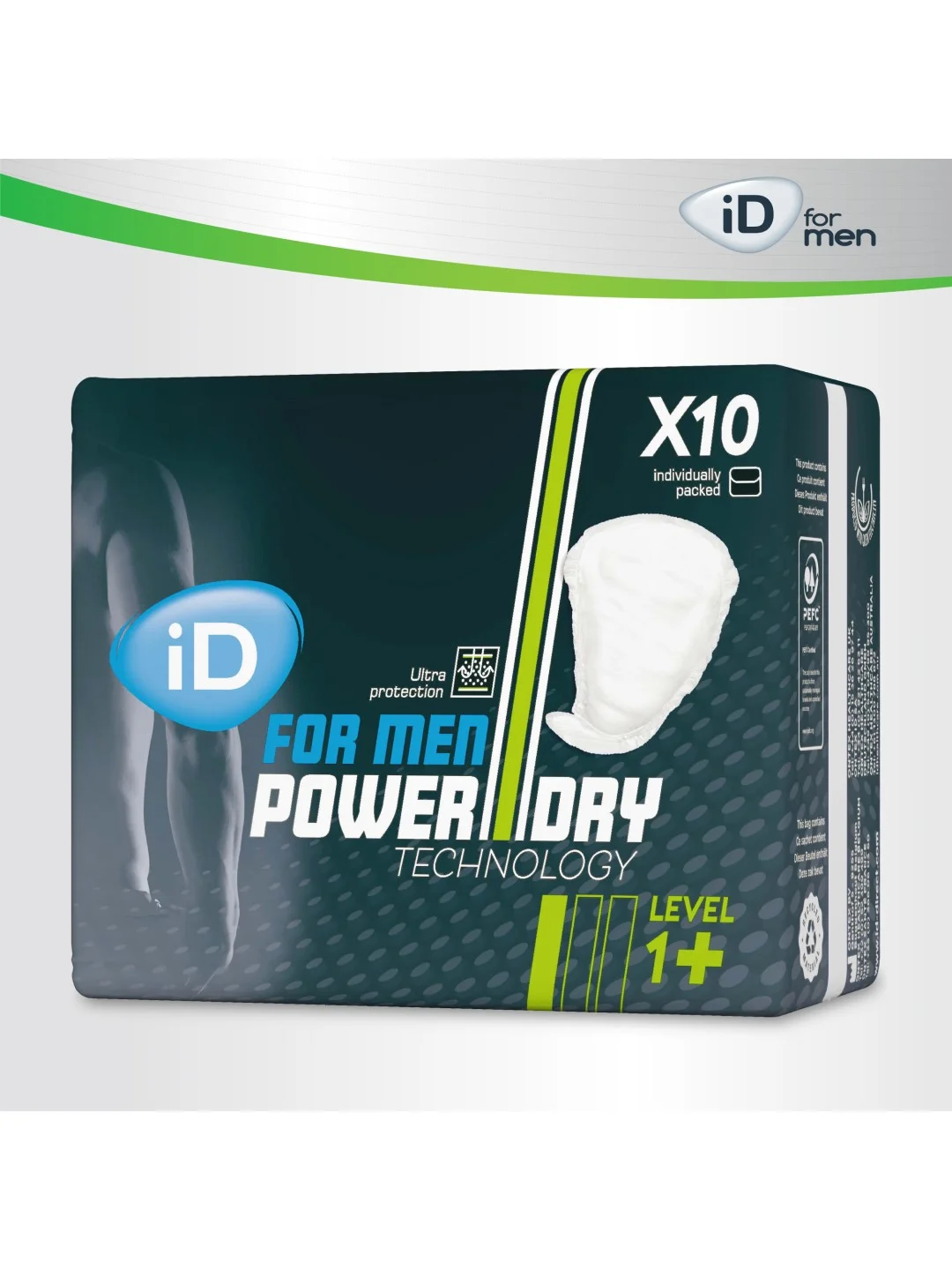 ID for men Урологические прокладки Level 1+ 10шт