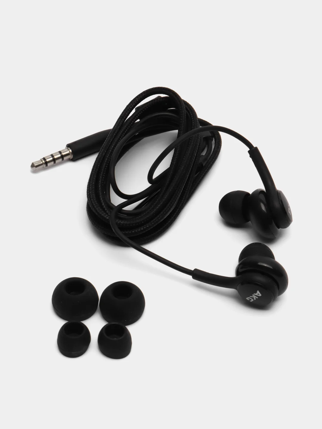 Черный наушники AKG проводные Type-c/3.5mm