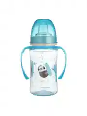 Голубой canpol Babies Exotic Animals Поильник с носиком обучающий 240 мл, 6+ месяцев