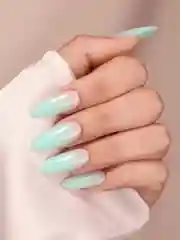 Мятный акрил-гель (Acryl gel) полигель FOXY EXPERT, для наращивания ногтей, цветной