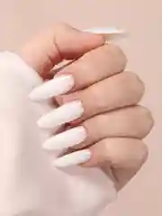 Белый акрил-гель (Acryl gel) полигель FOXY EXPERT, для наращивания ногтей, цветной