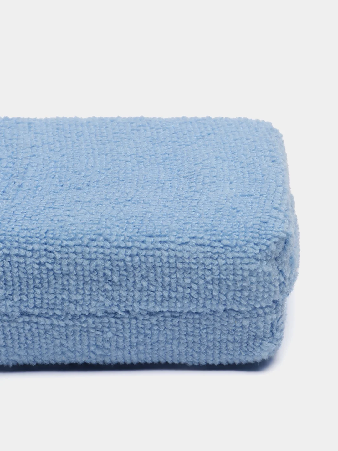 Аппликатор из микрофибры прямоугольный голубой waxing sealant blue applicator