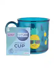 Бирюзовый canpol babies So Cool Чашка с антискользящим покрытием дна, 170 мл